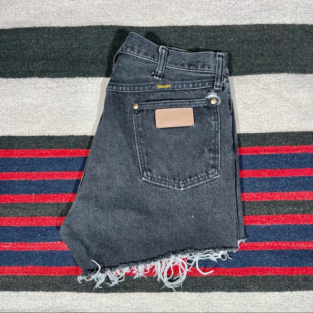 Wrangler Black Jean Shorts